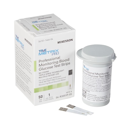 Mckesson Blood Glucose Test Strips, 1200PK 06-R3051P-05